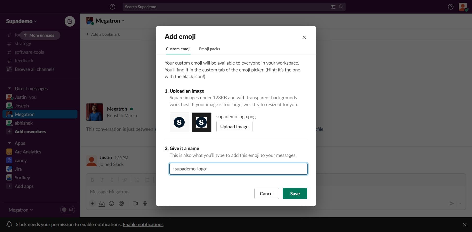 Choose your emoji image