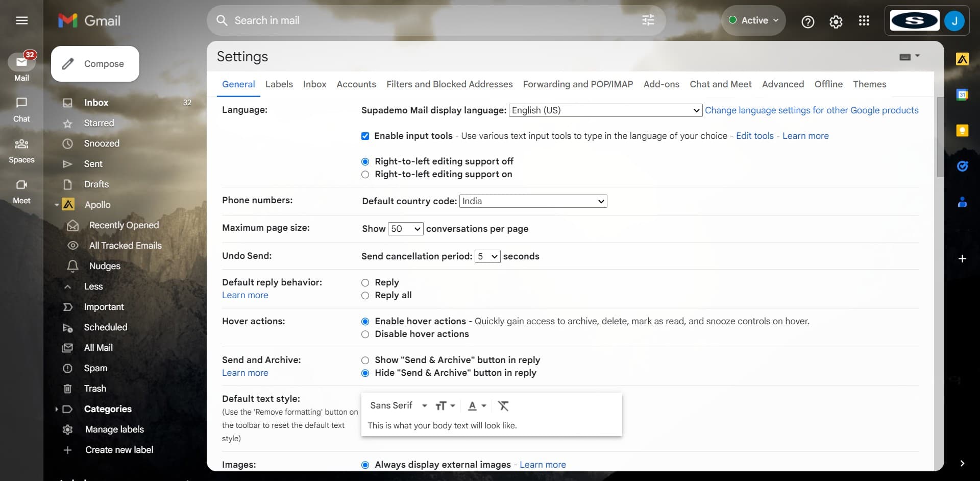 Navigate to Forwarding and POP/IMAP