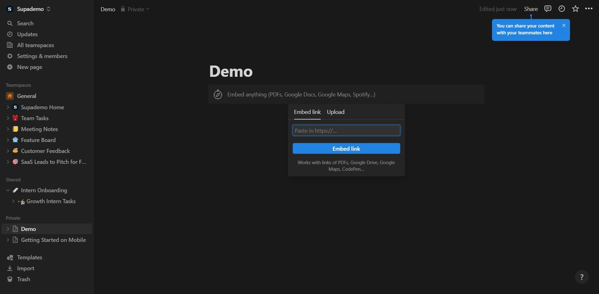 Proceed to the next step