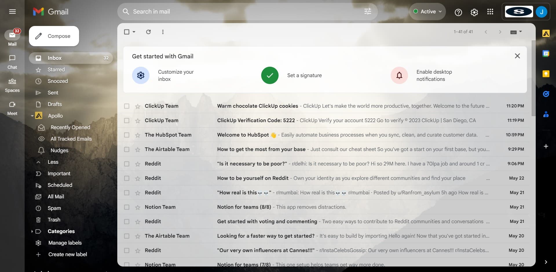 Access your Gmail account
