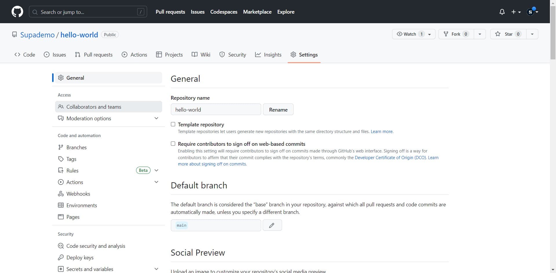 Access Collaborators and teams