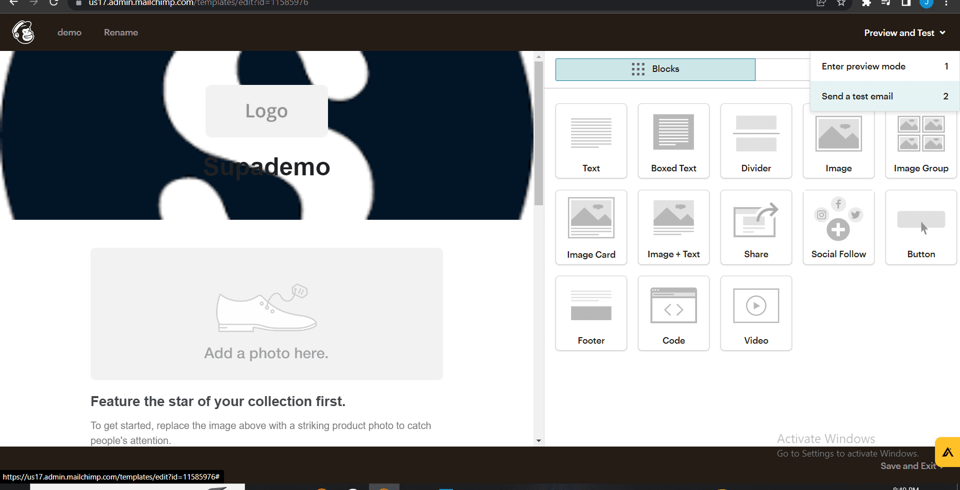 Upload additional asset