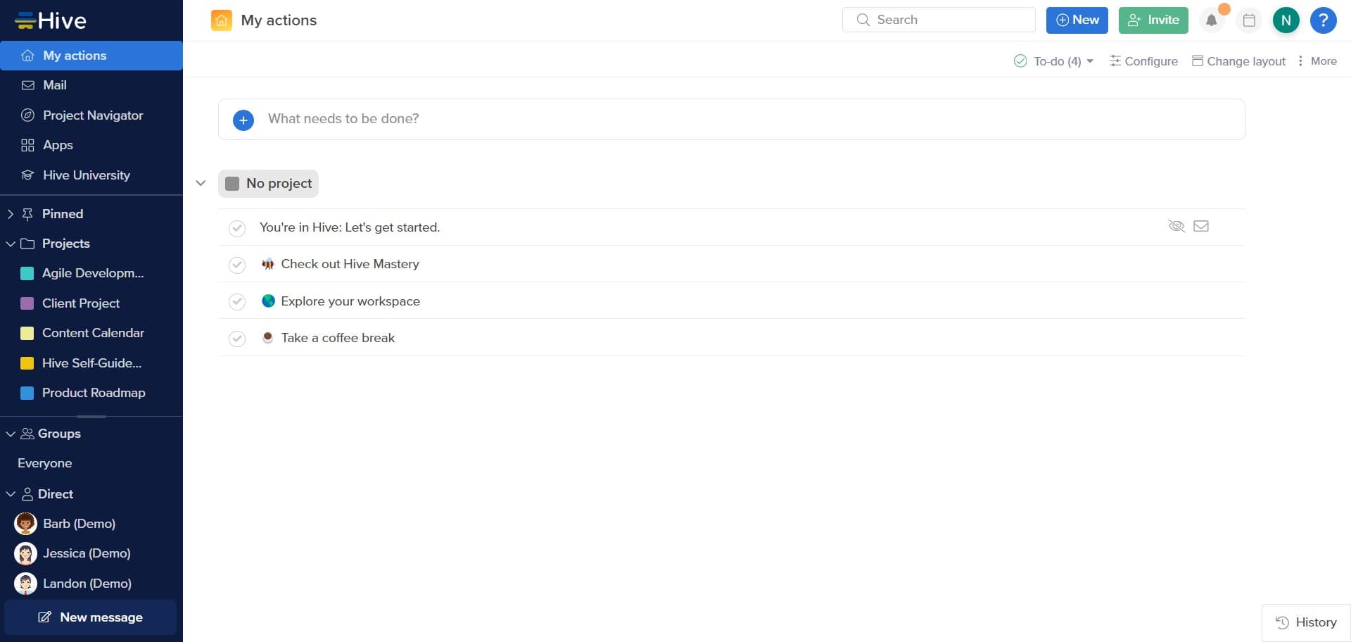 Click the account access button
