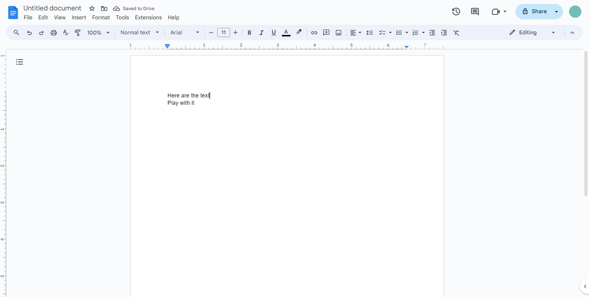 Open the Format menu