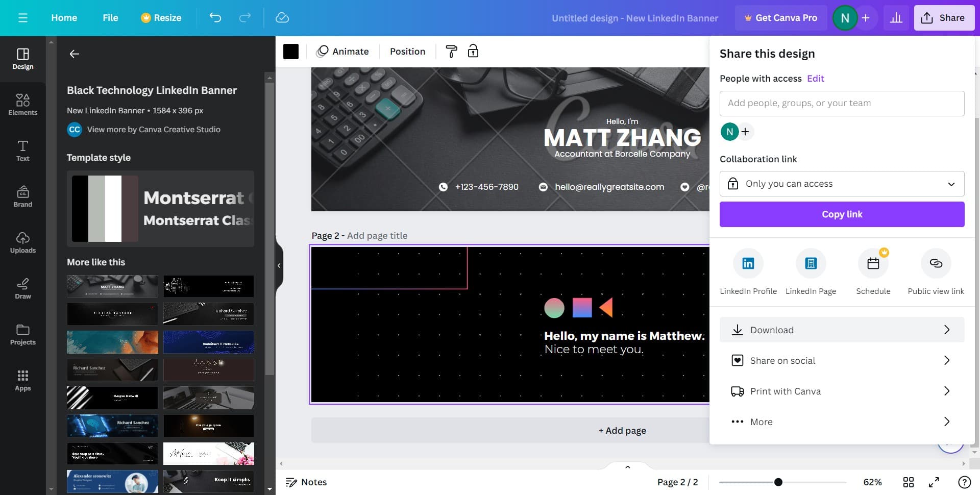 Complete Your Banner Design