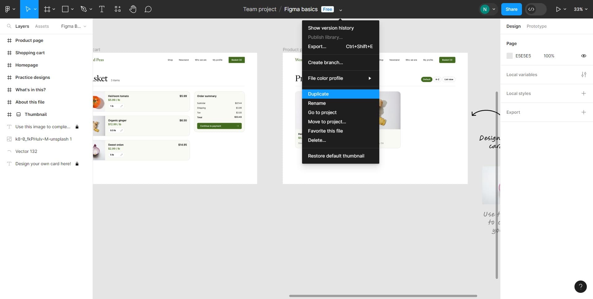 How to Duplicate a File in Figma | Step-by-Step