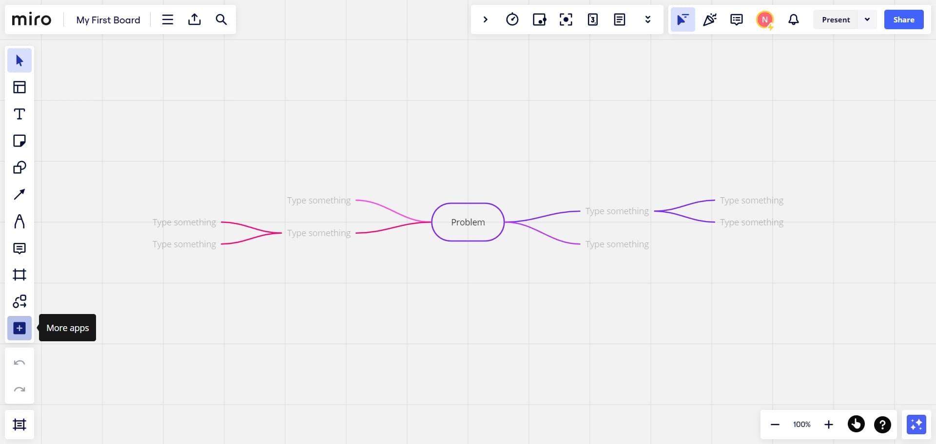 Access the upload menu