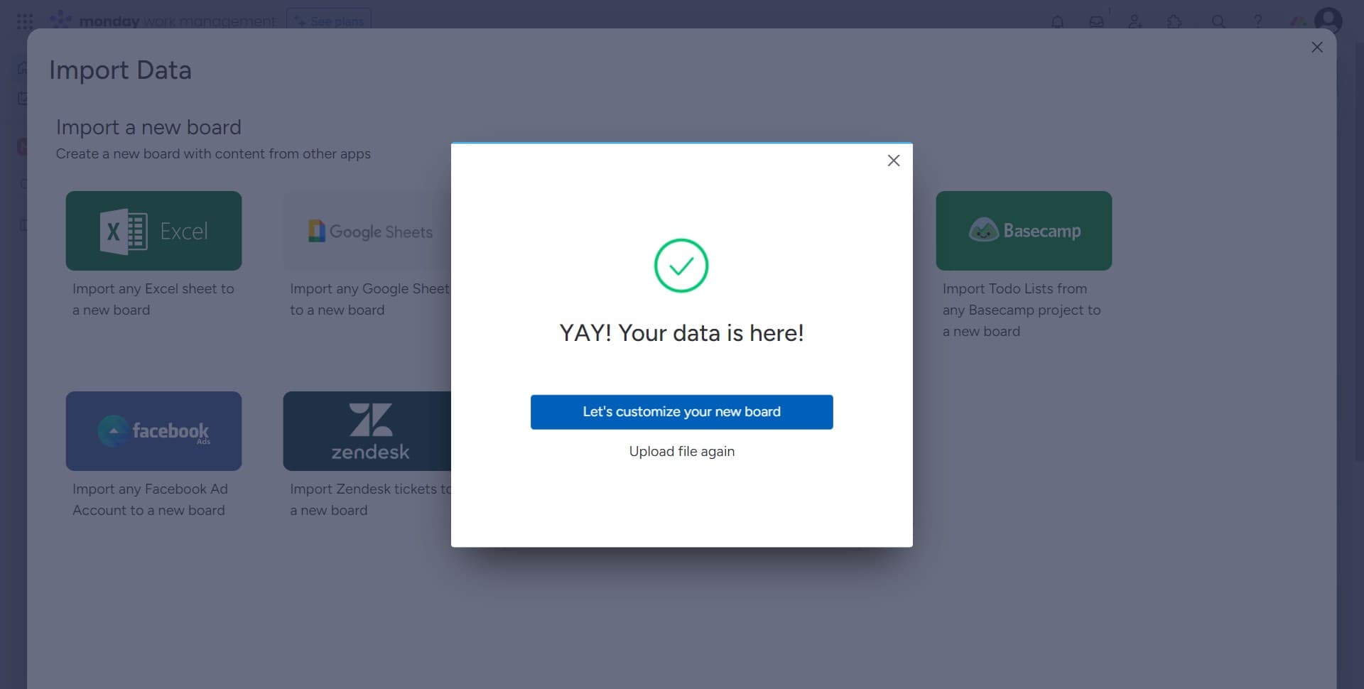 Customize your new board
