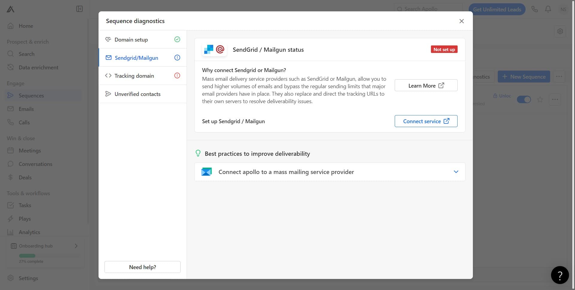 Connect Email Service
