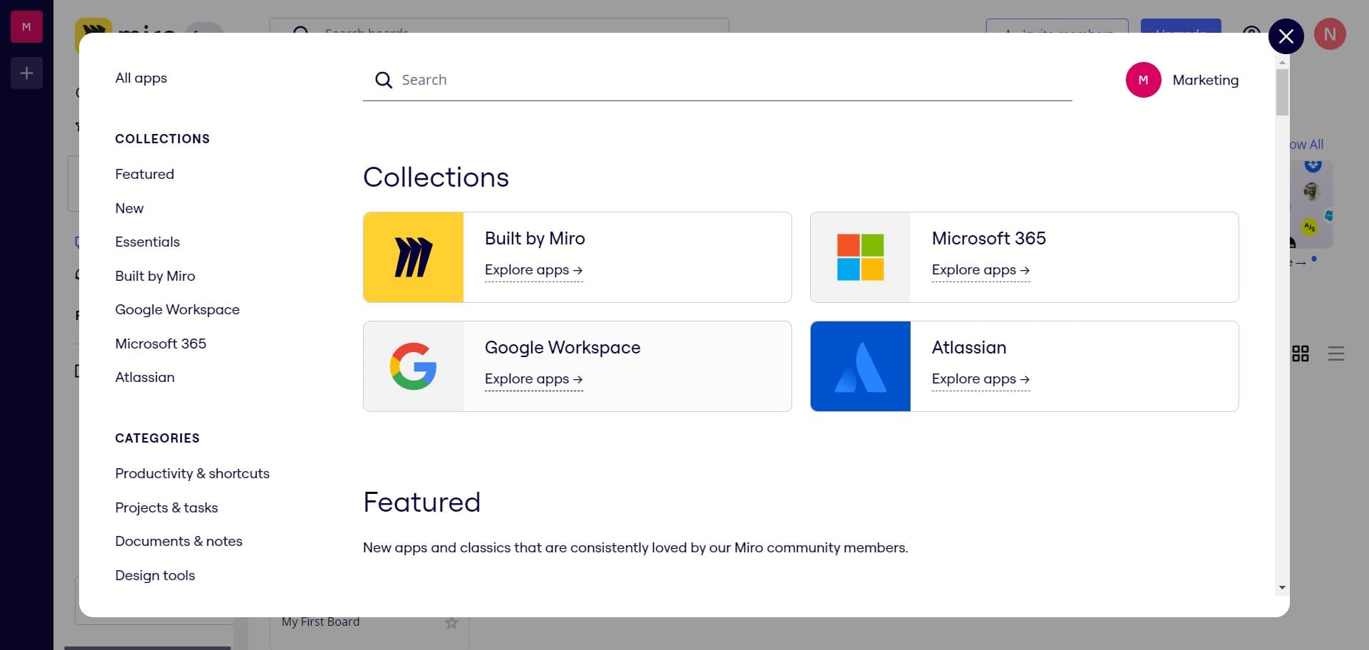 Explore Google Workspace apps