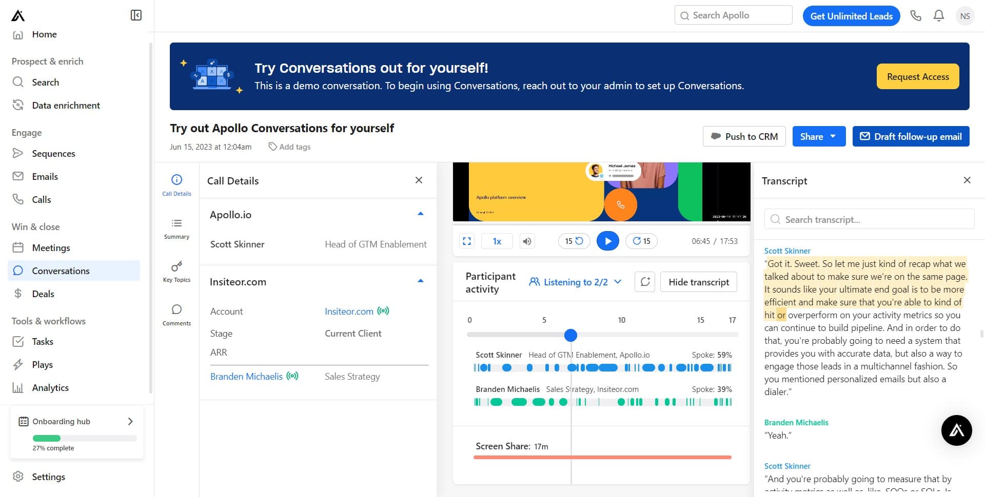 Draft a follow-up email
