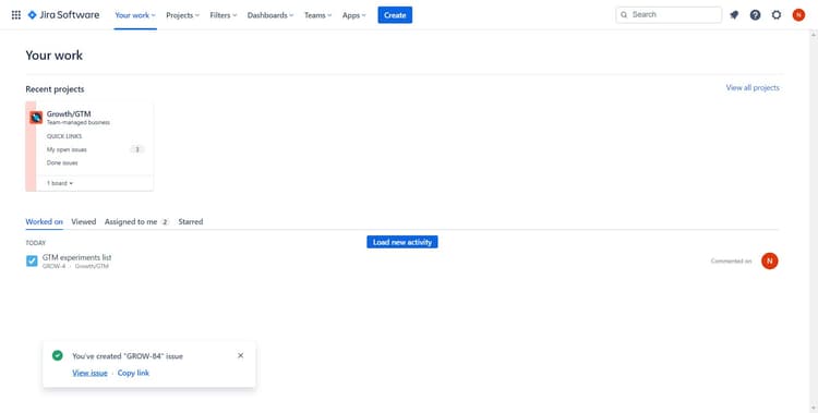 How to Create a Ticket in Jira | Step-by-Step