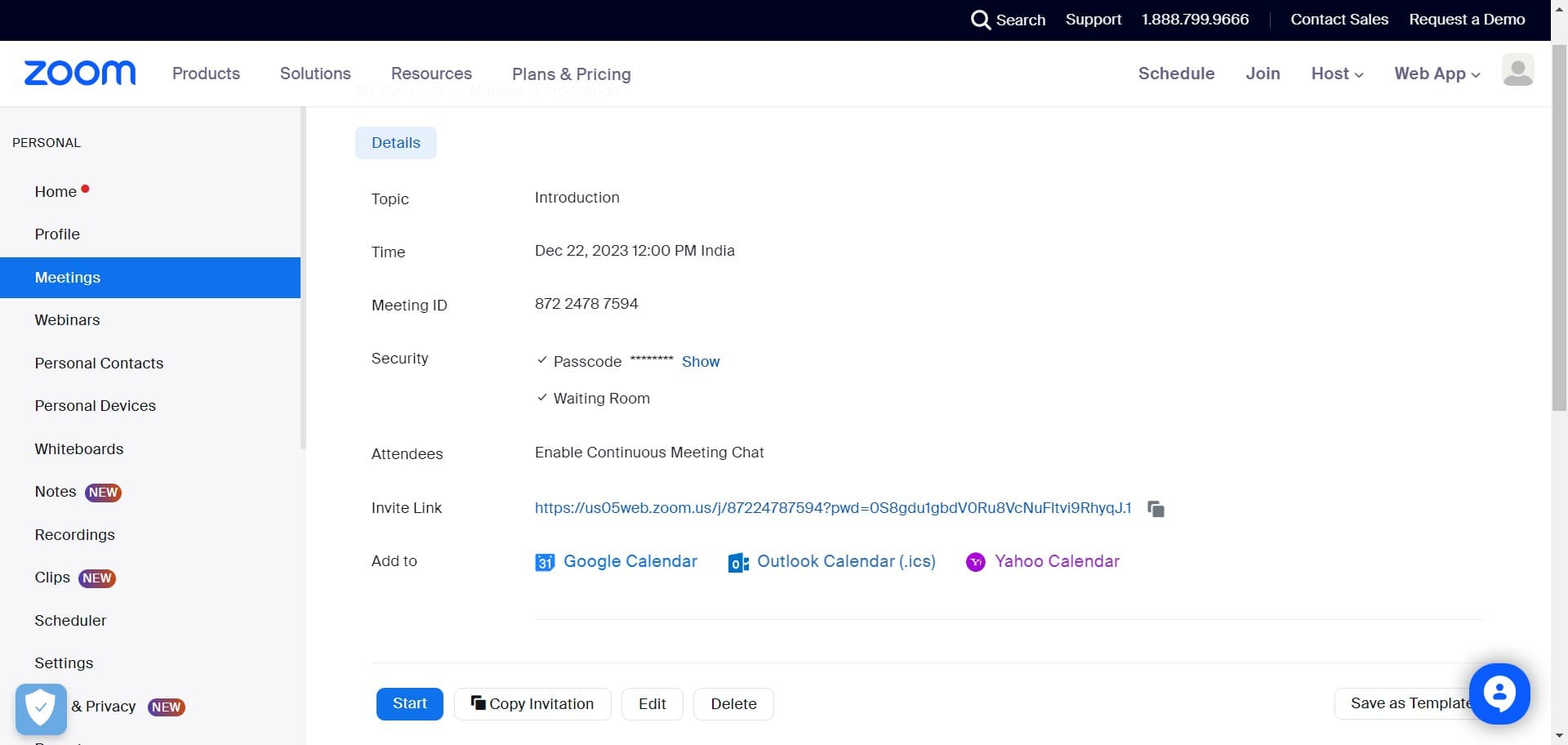 Identify your meeting ID