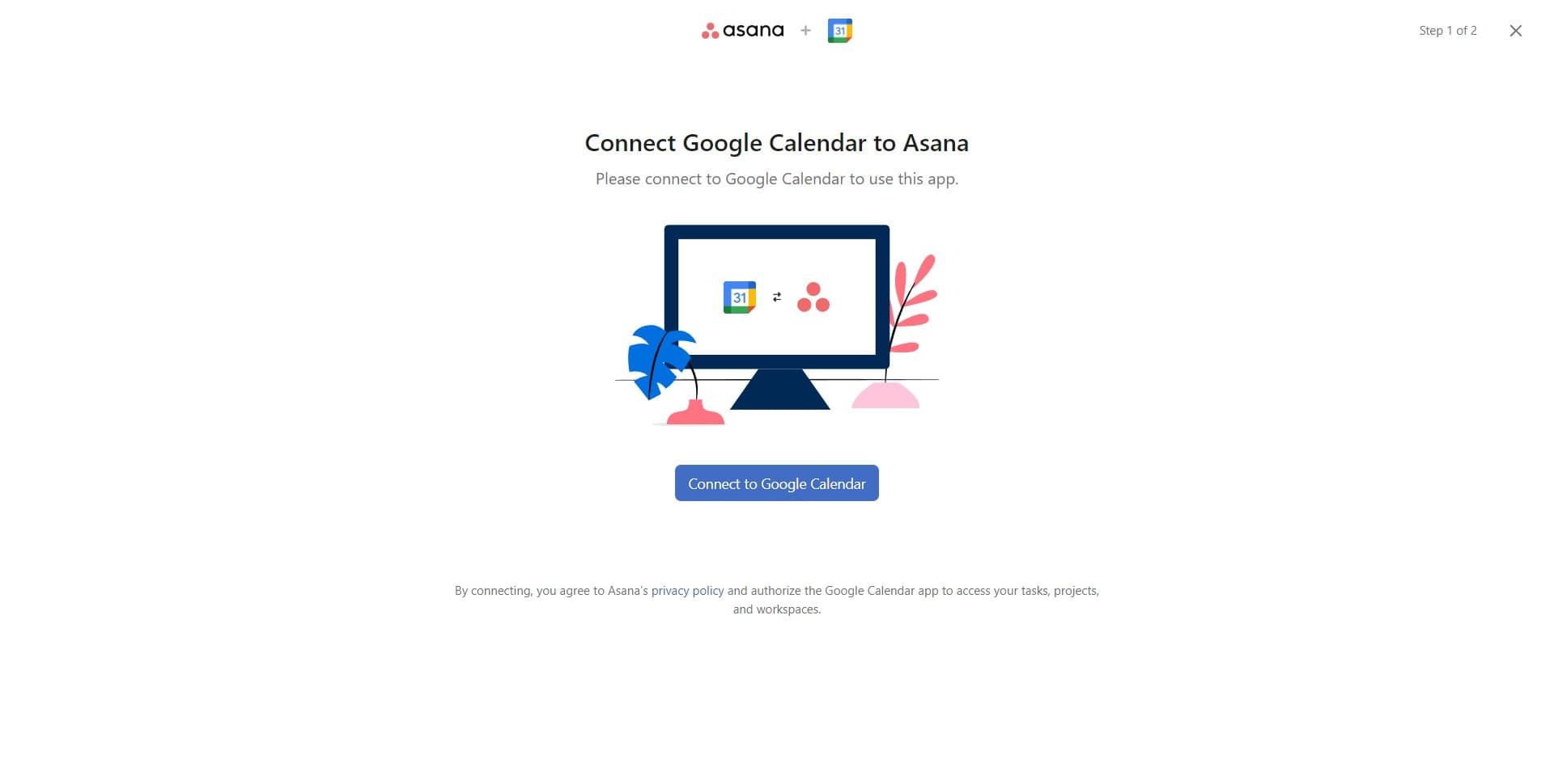 Connect to Google Calendar