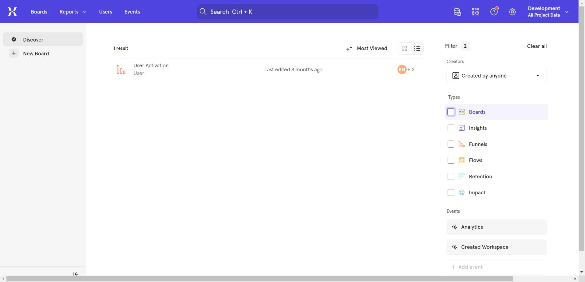 Access the integration settings