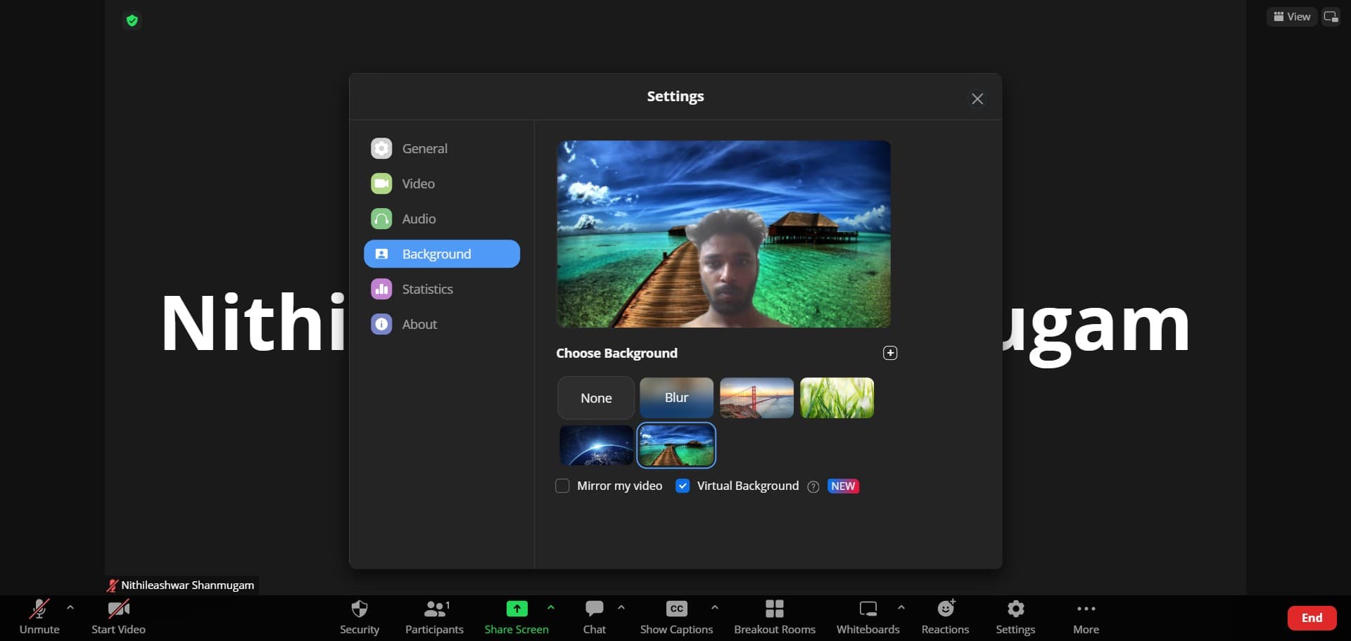 Upload and apply your image