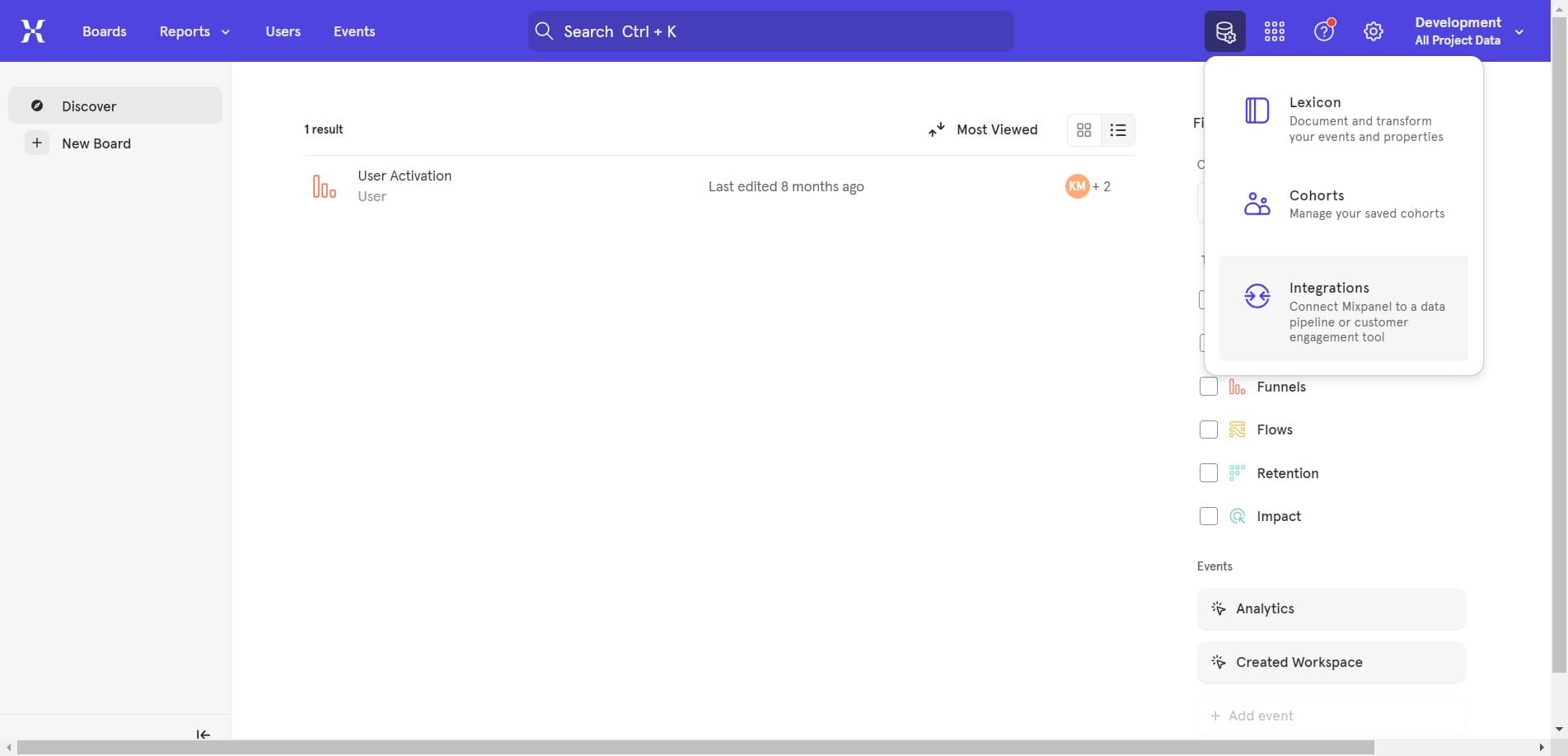 Browse available integrations