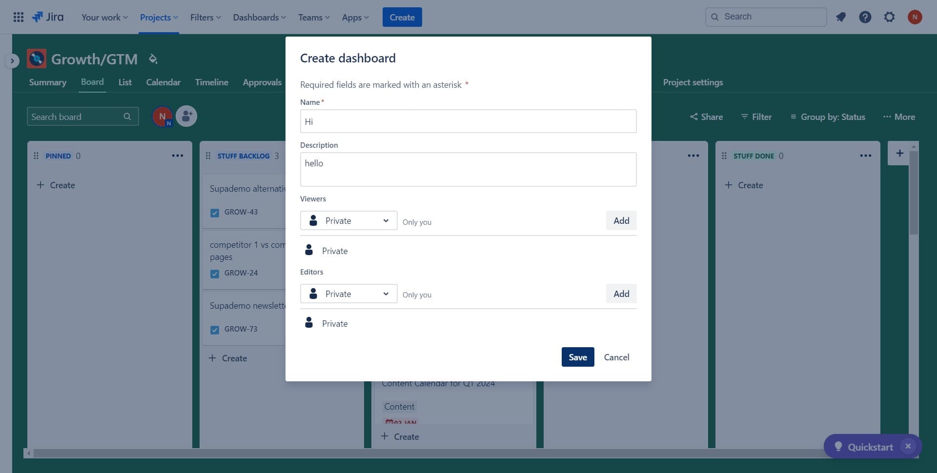 How to Create a Dashboard in Jira | Step-by-Step
