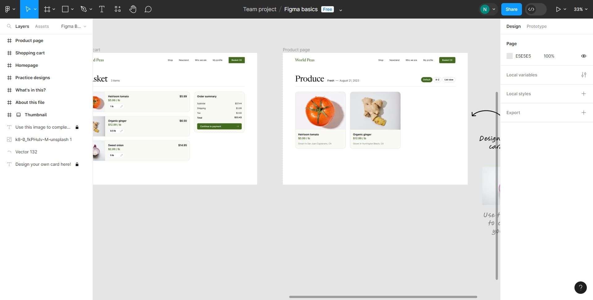 Access the file menu