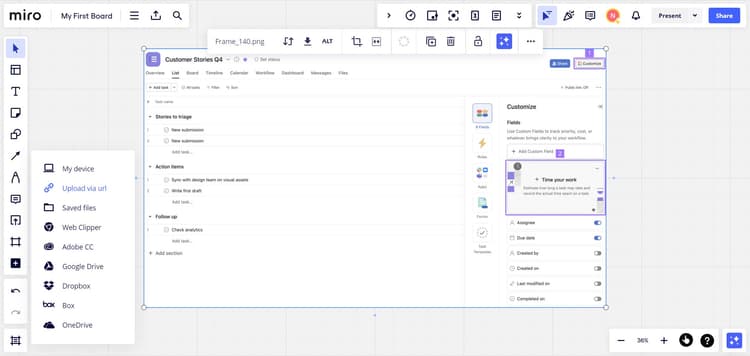How to Upload a File to Miro | Step-by-Step