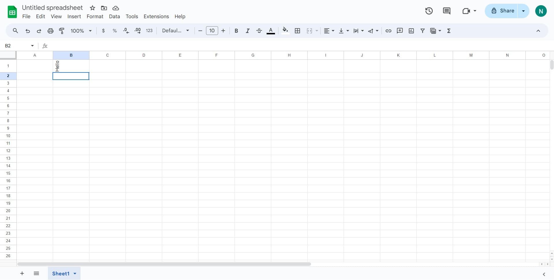 Position rotated element