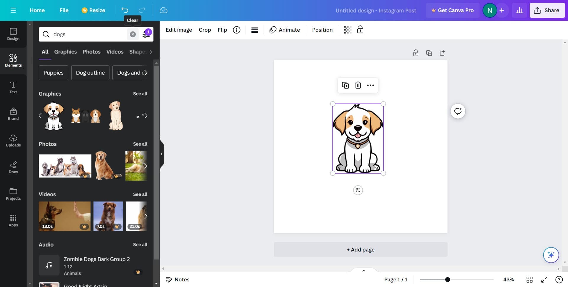 Adjust Image Placement