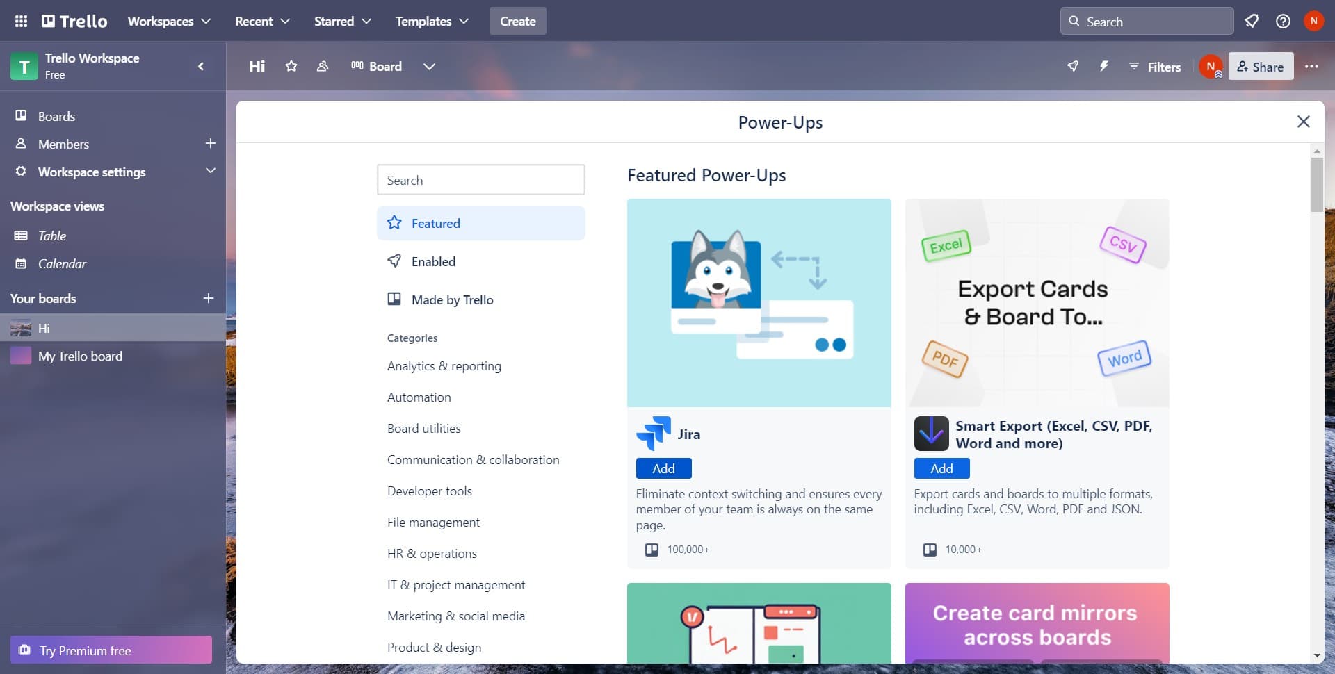 Choose an app to install