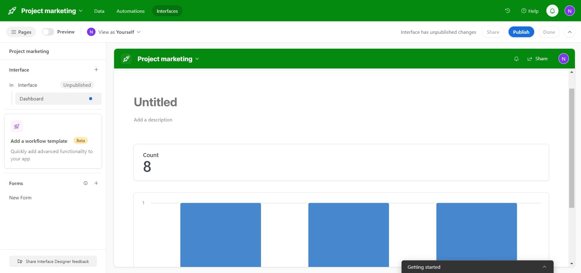 Publish the dashboard