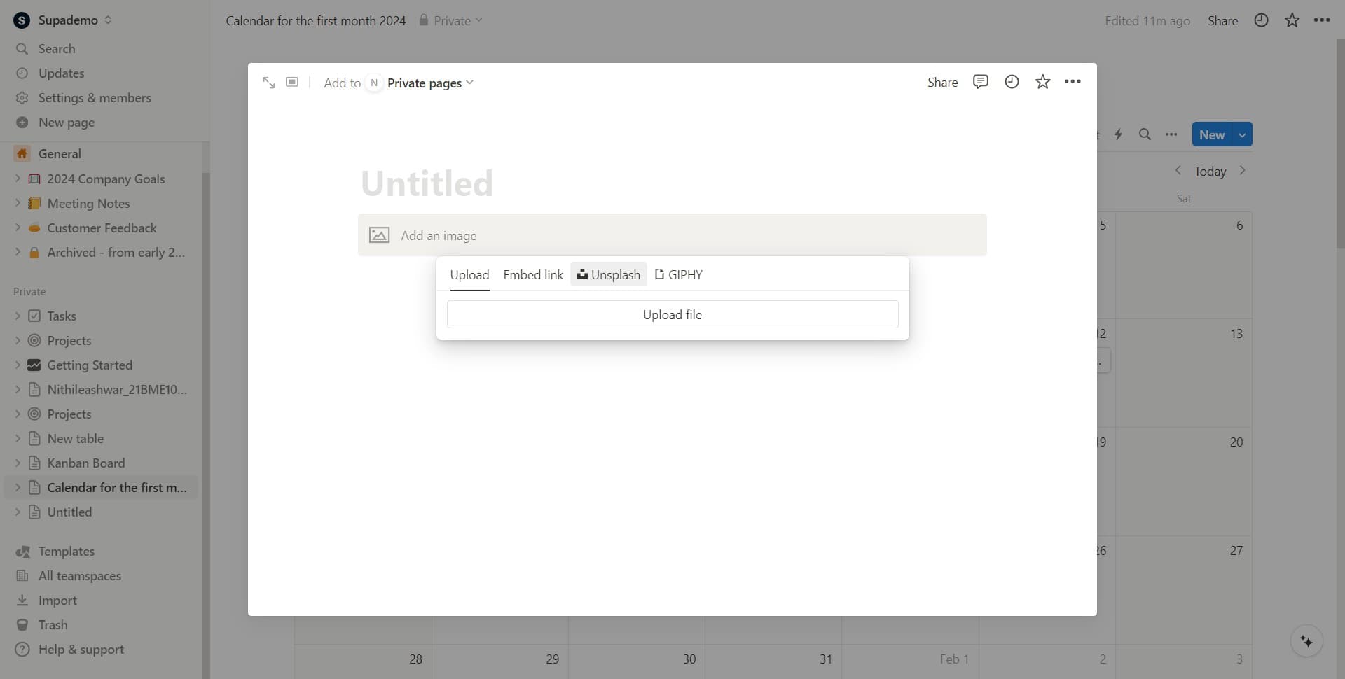 Browse Unsplash Library