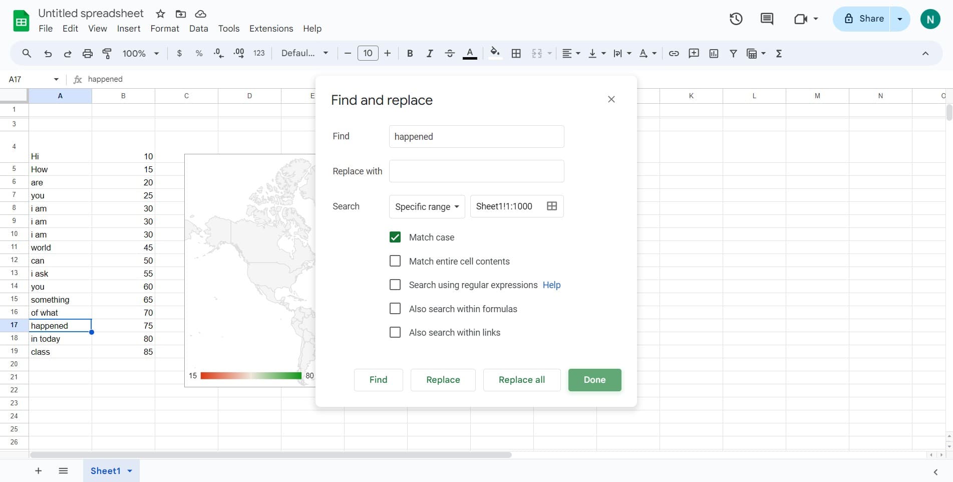 Review results and close