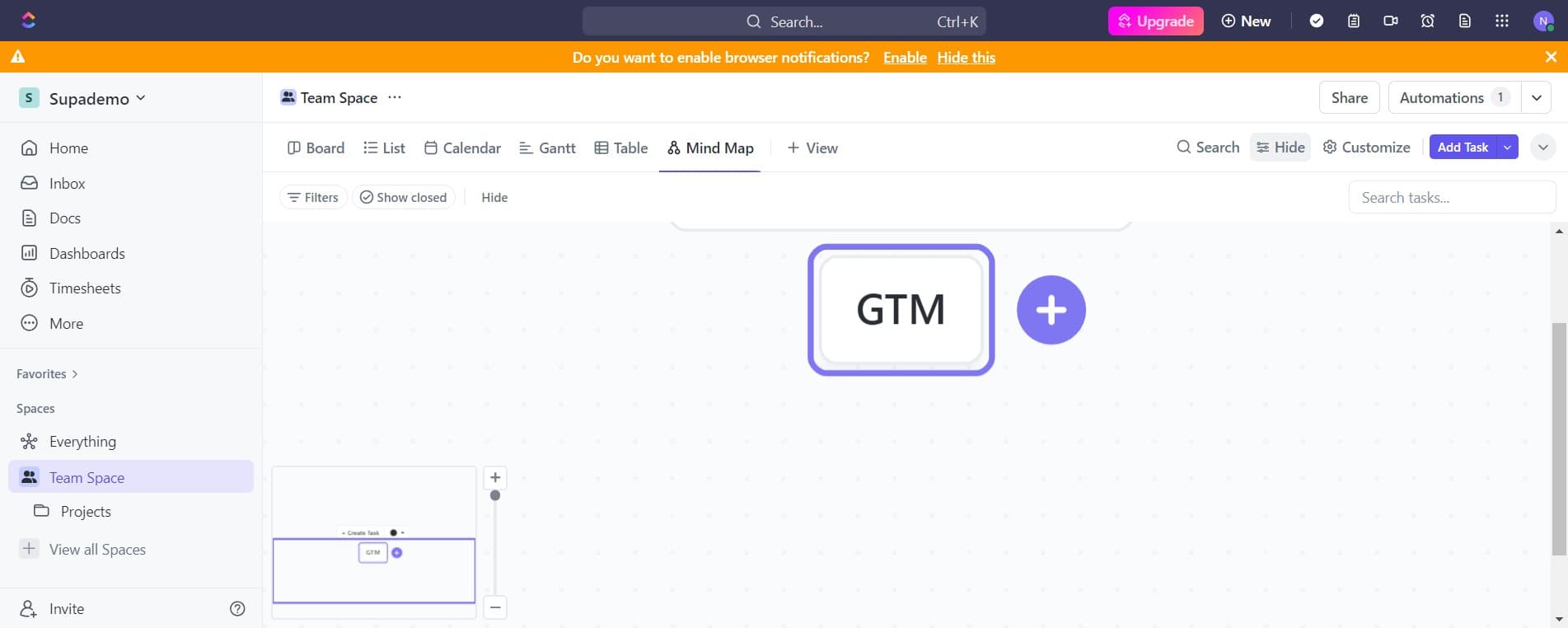Begin structuring your map