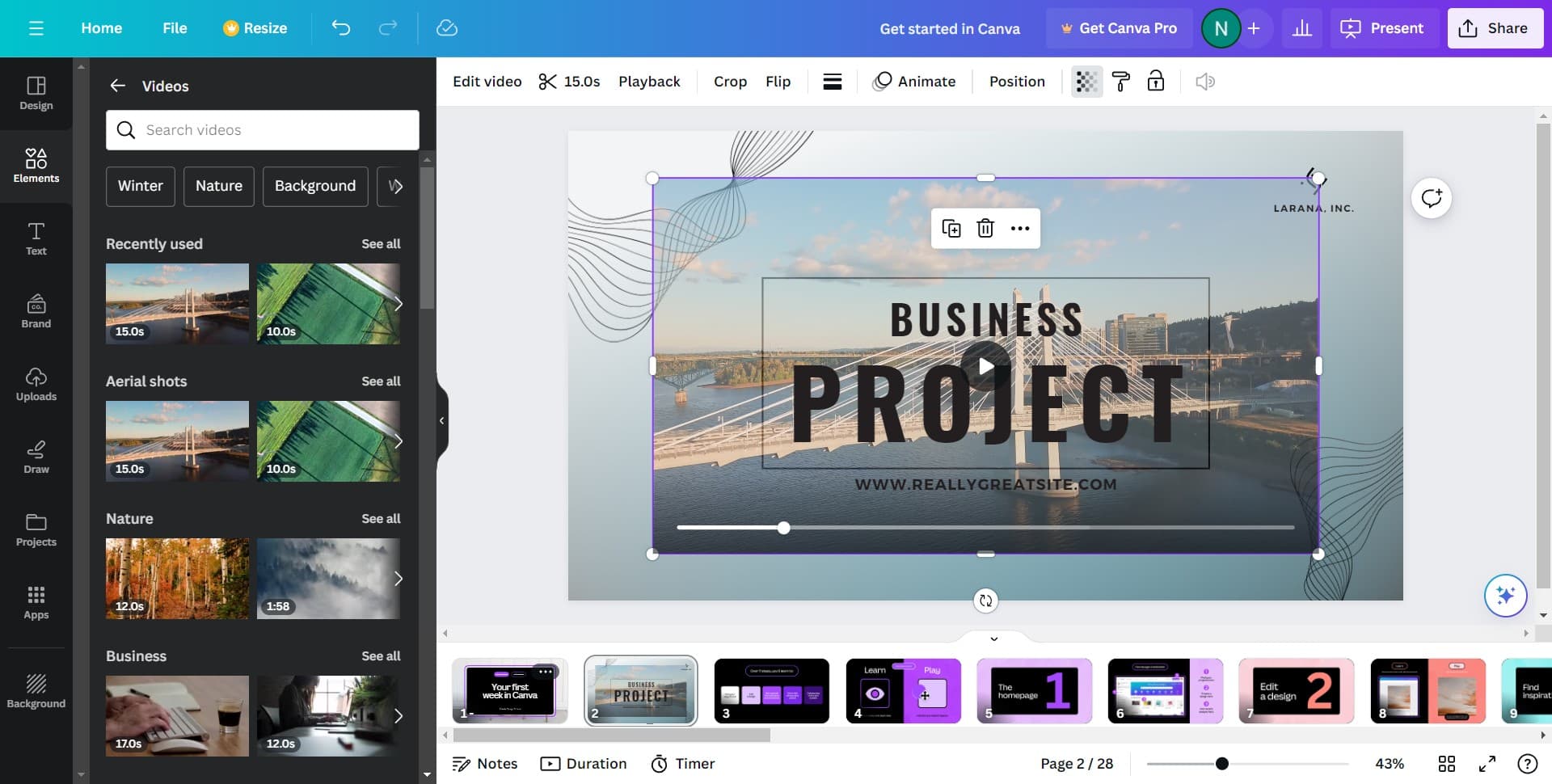 Confirm and add to design