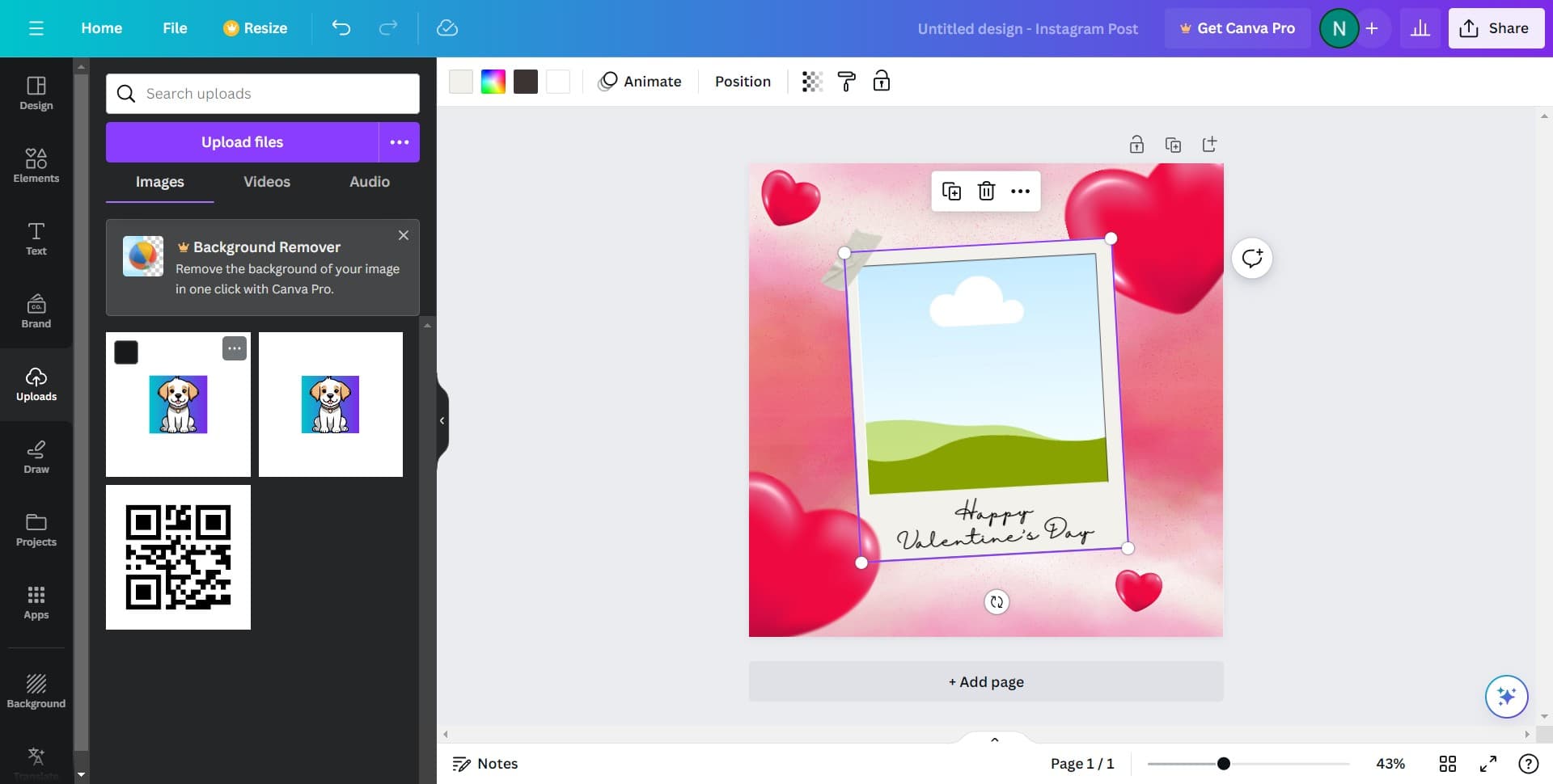 Upload or select your image