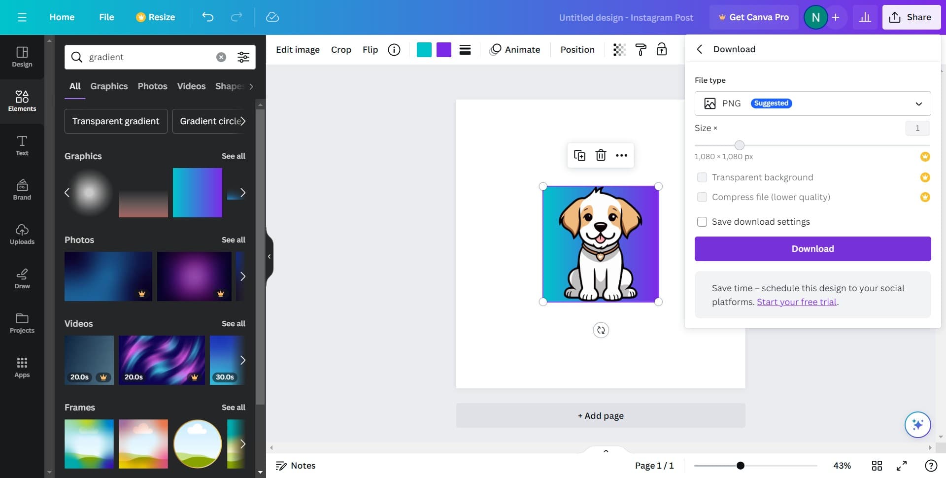 Complete the Download