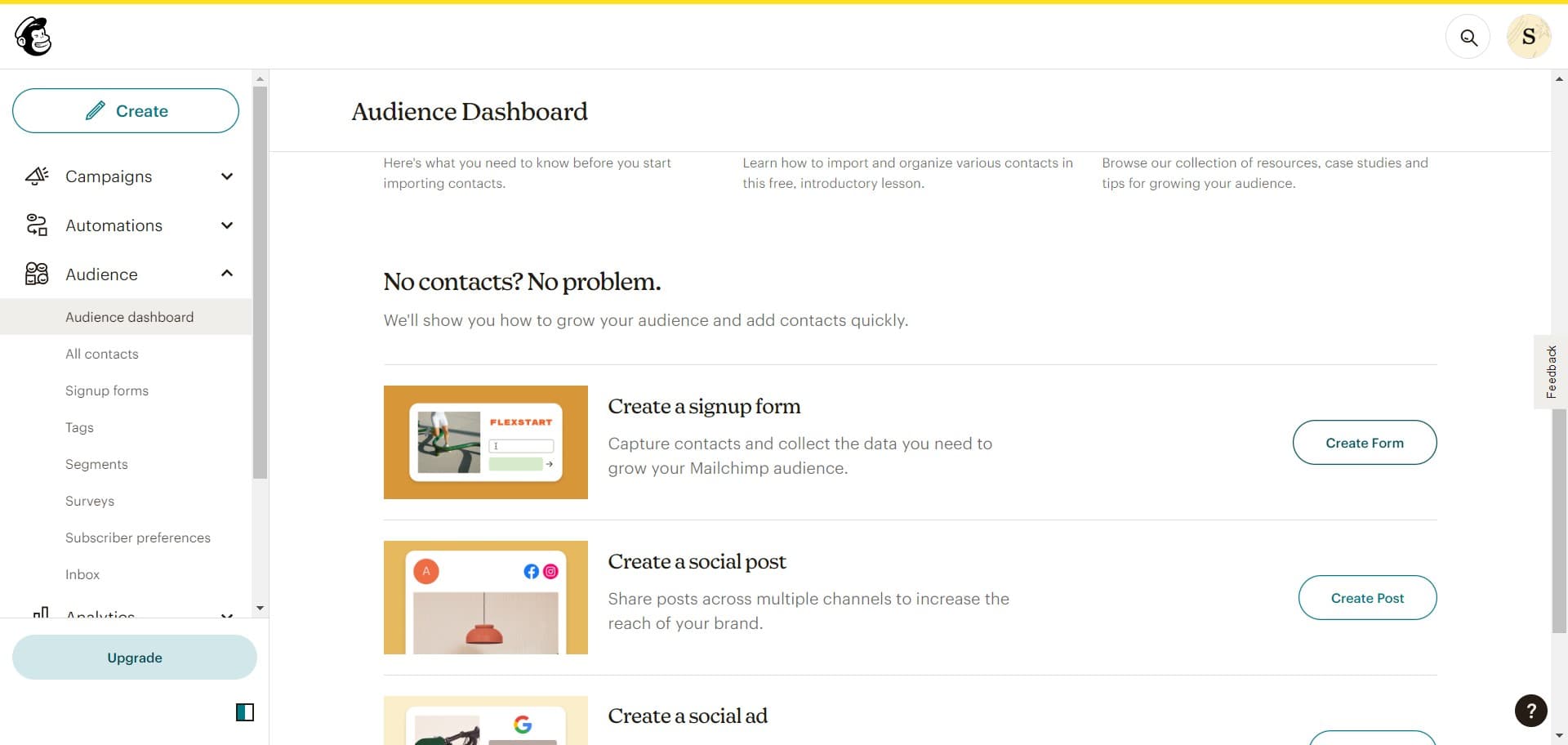 Click on Create Form
