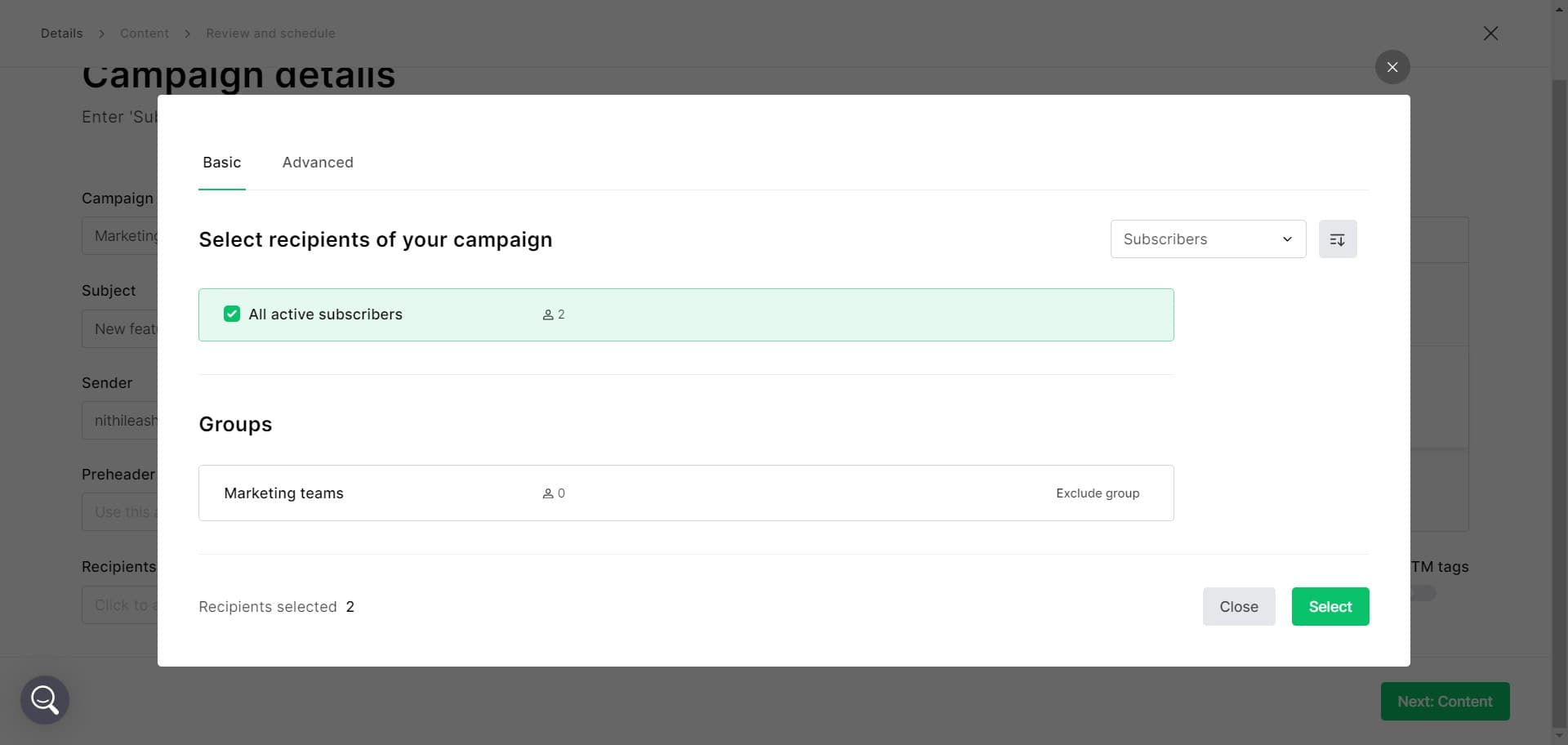 Define your audience