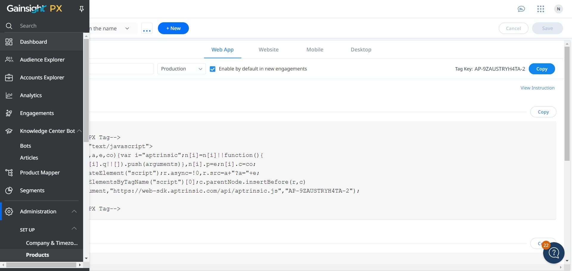 Access the dashboard creation interface