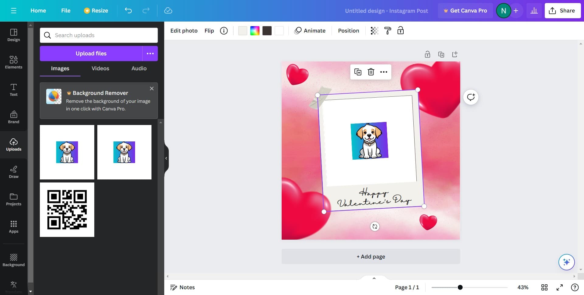 Finalize your design