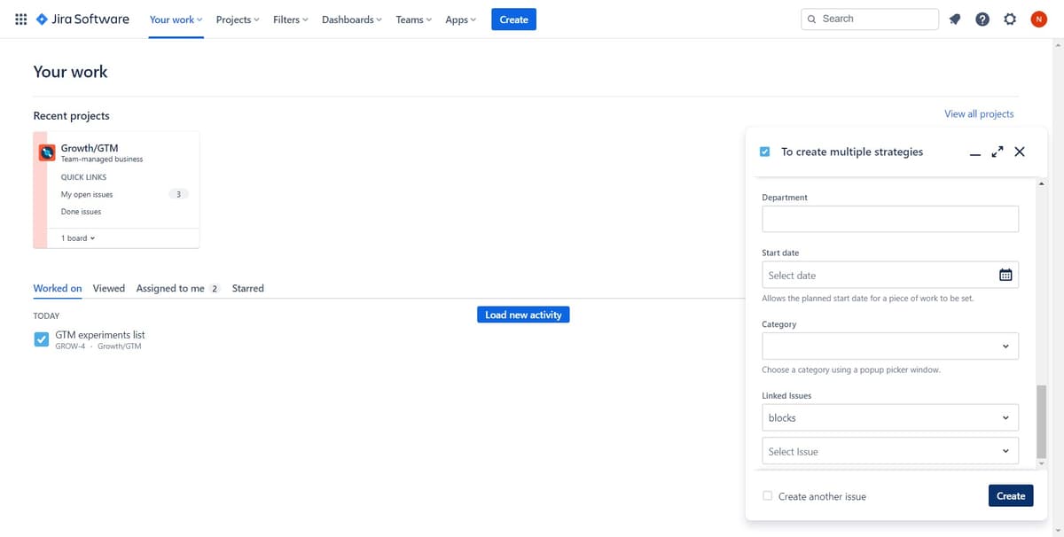 How to Create a Ticket in Jira | Step-by-Step