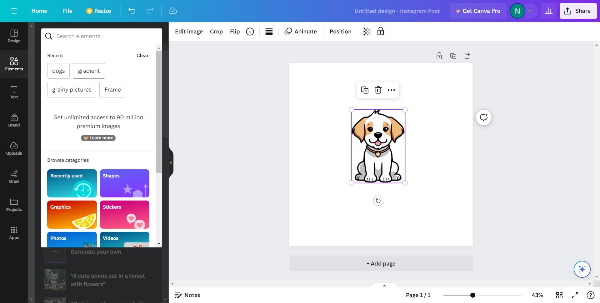 Apply a Gradient Background