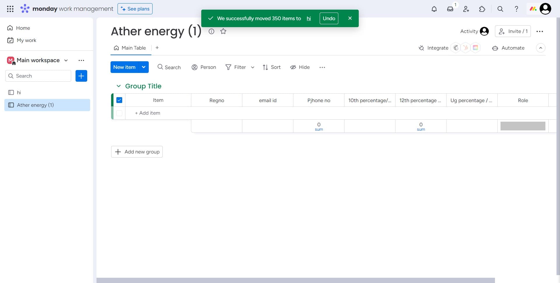 Add a new group if needed