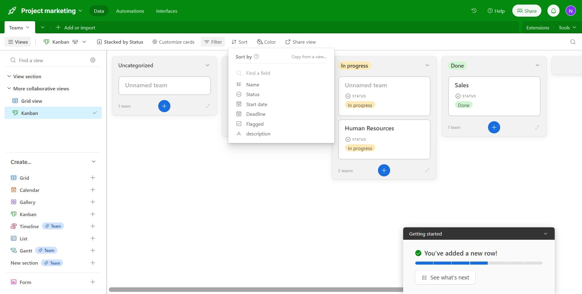Apply filtering criteria