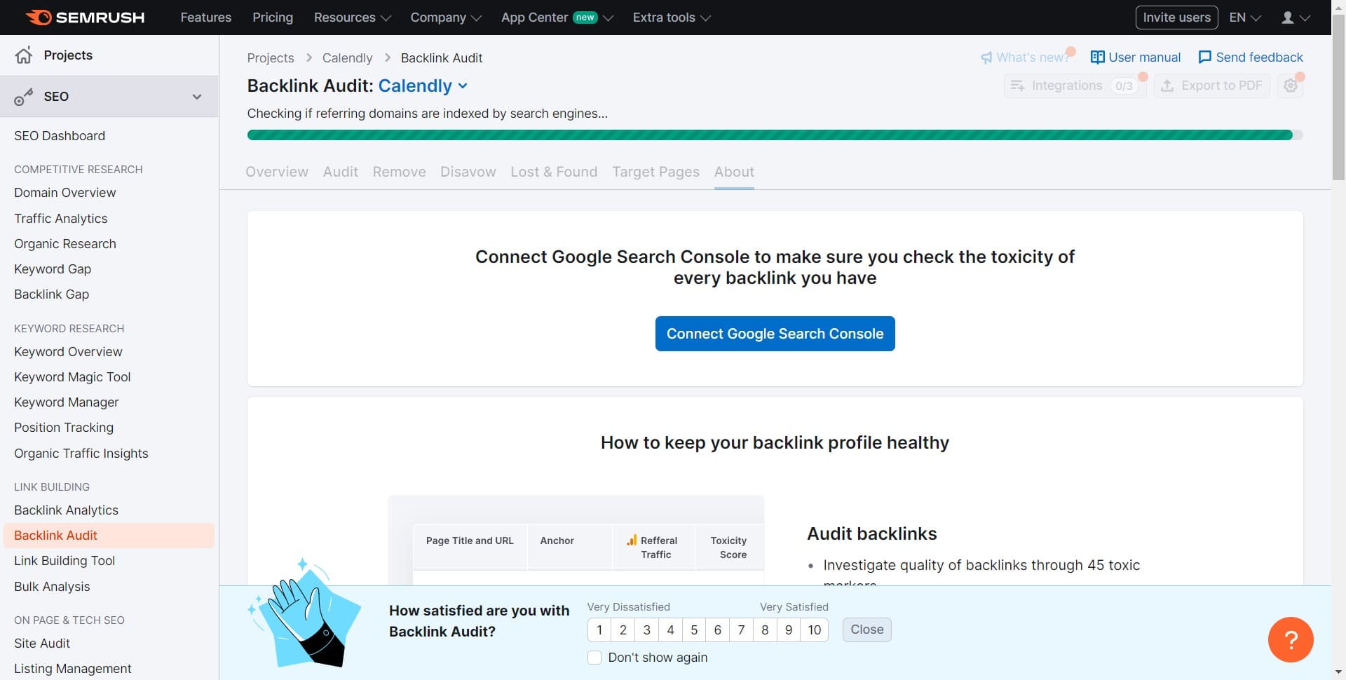 Connect Google Search Console