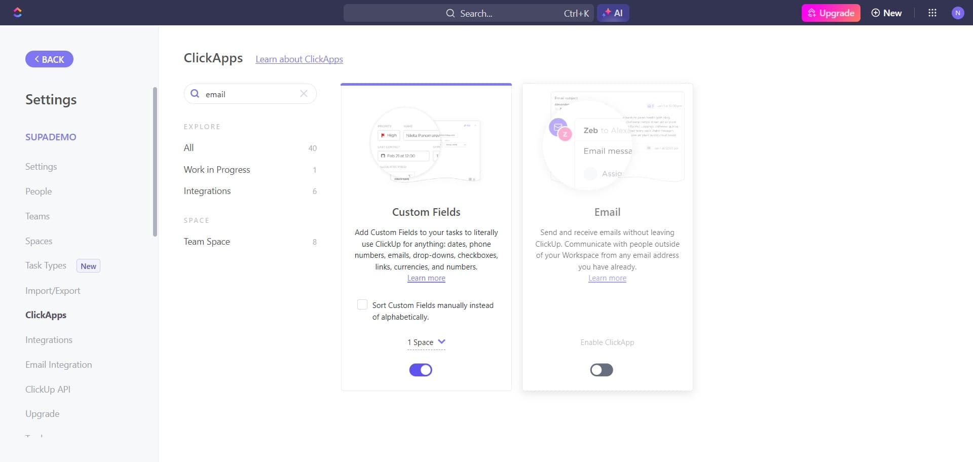 Select your email preferences