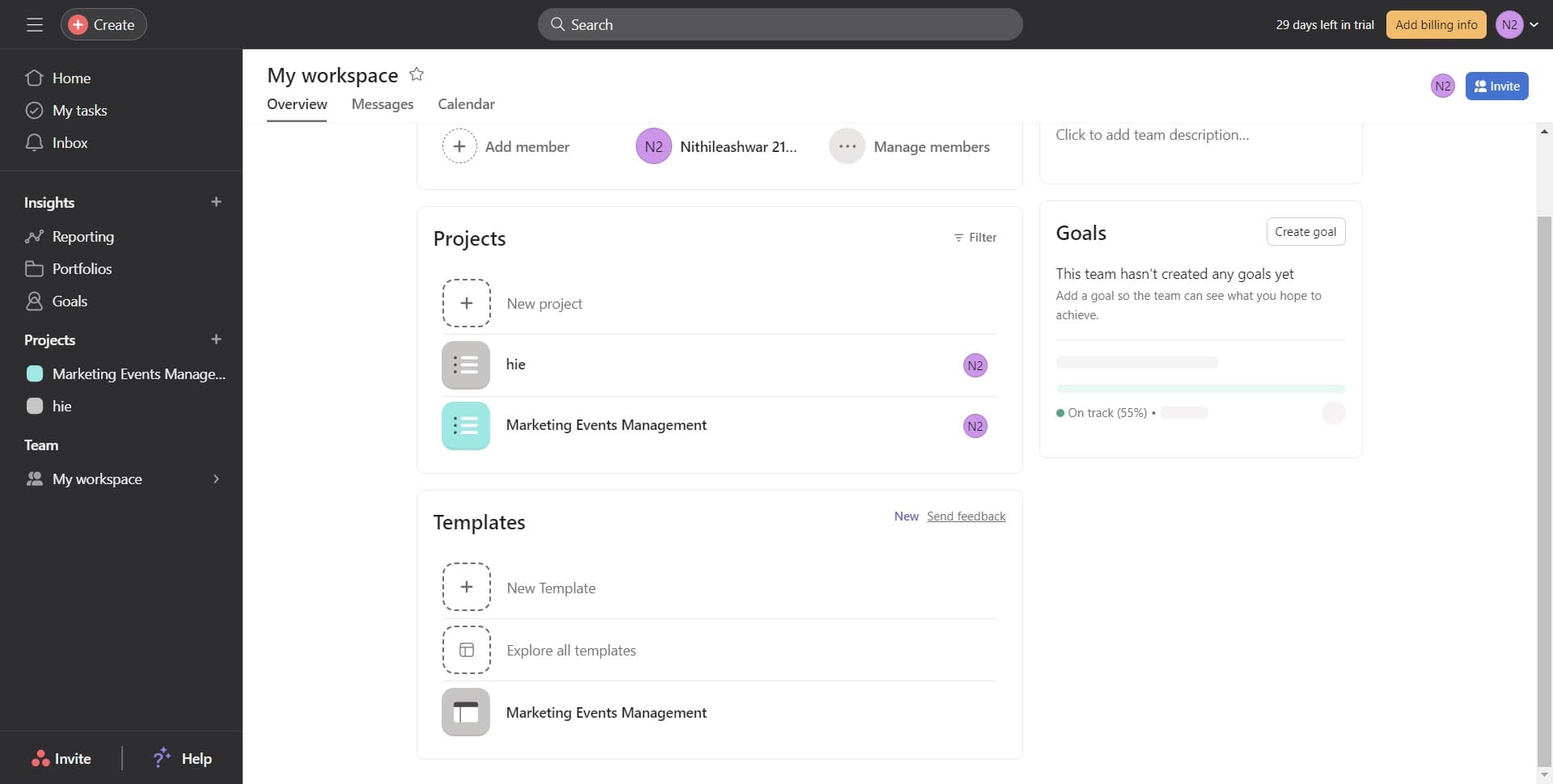 How to Create and Save a Template in Asana
