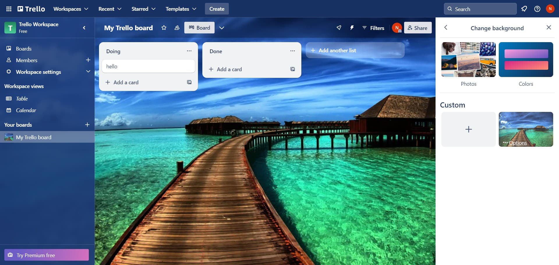 Access color and style options