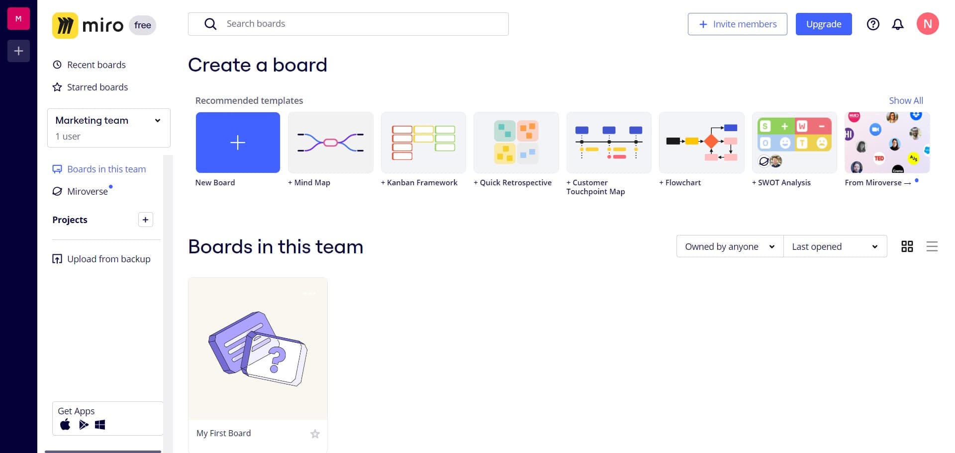 Click on the Image button