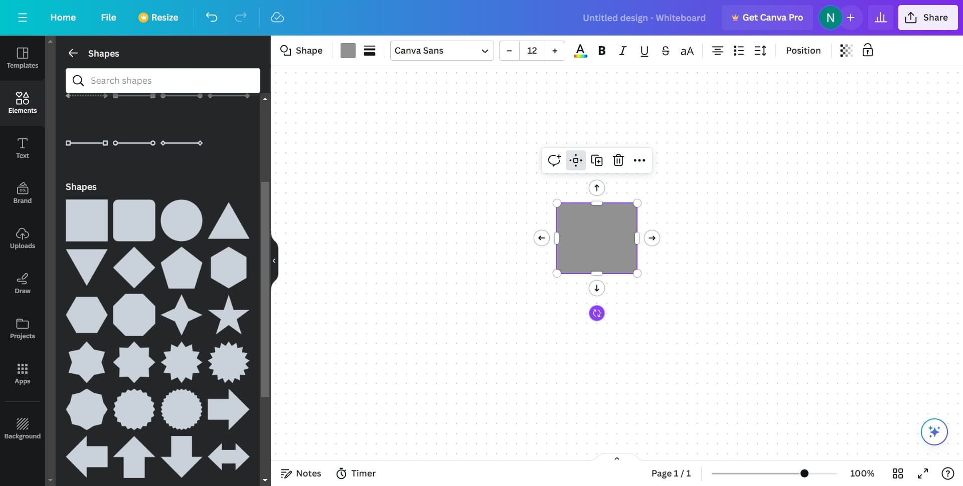 Customize your shape