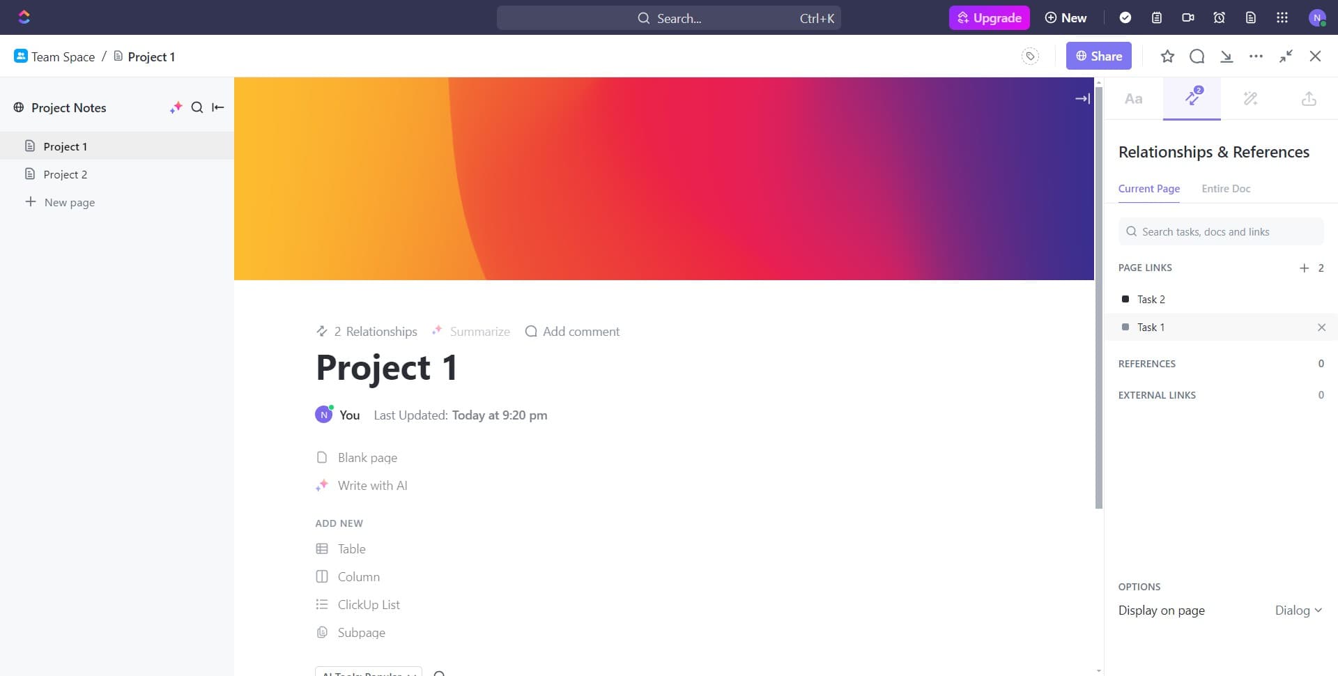 Access task details again
