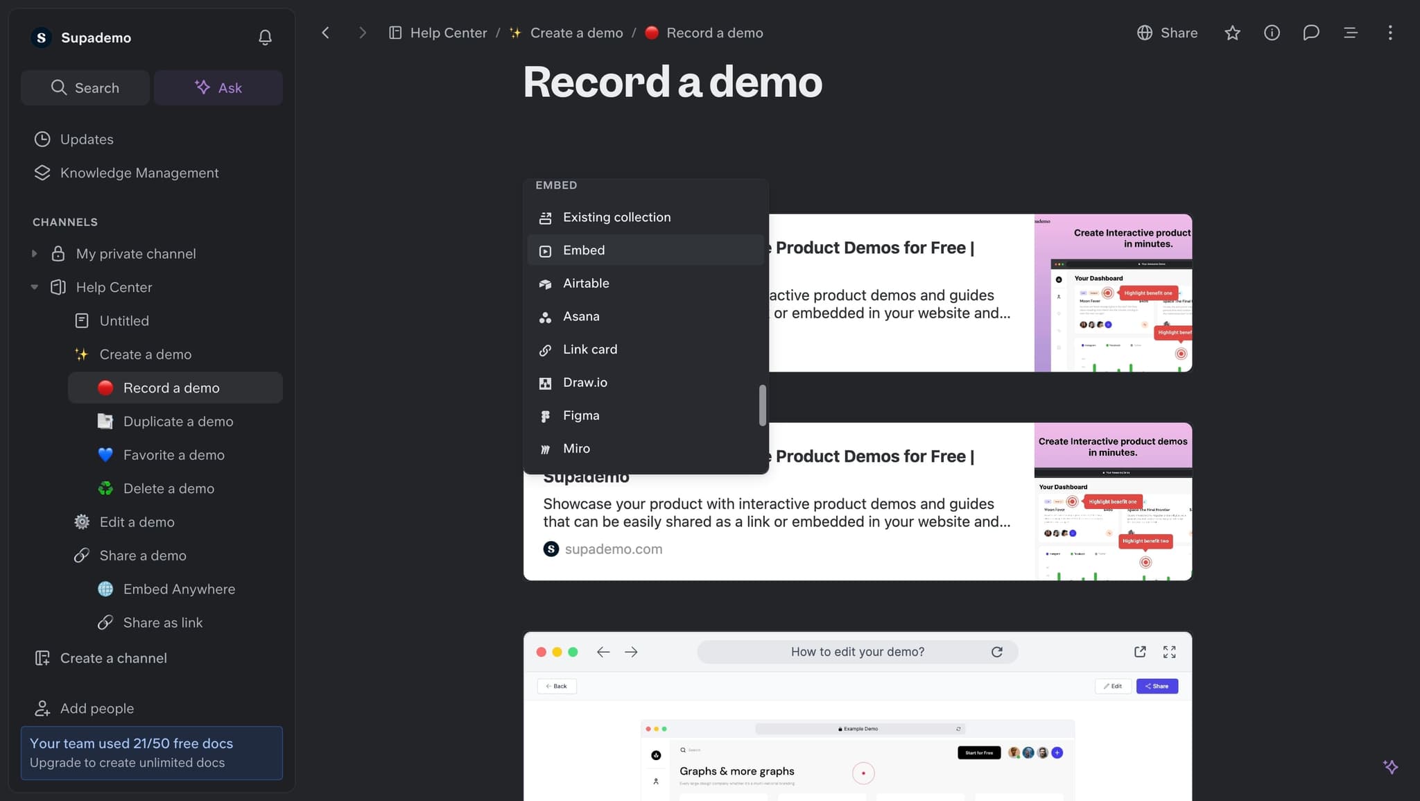 Paste the embed code
